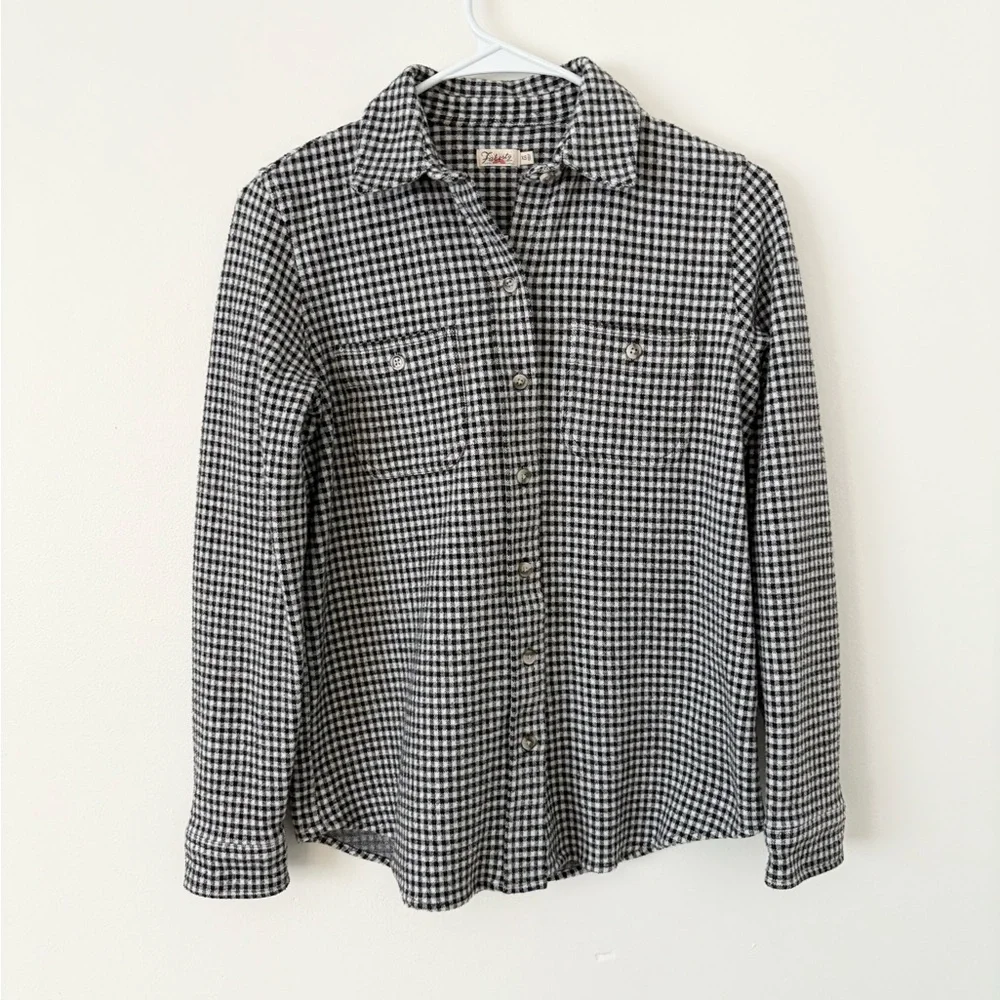 Faherty Black and White Legend Shirt - Picture 5 of 9